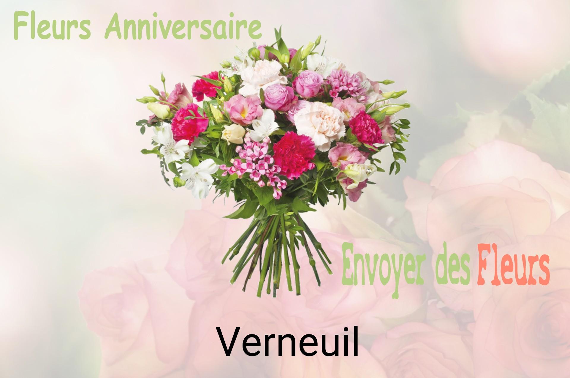 Bouquet de fleurs d’anniversaire livré à Verneuil