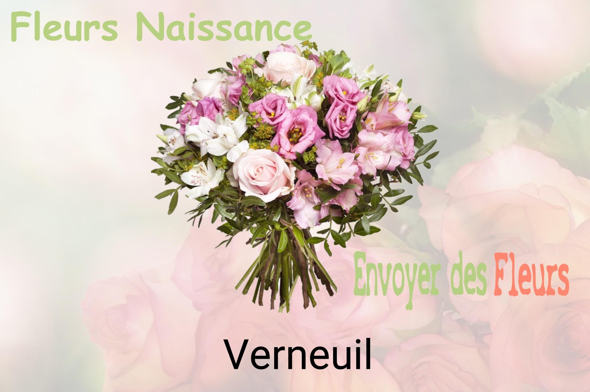 Bouquet de fleurs de naissance livré à Verneuil